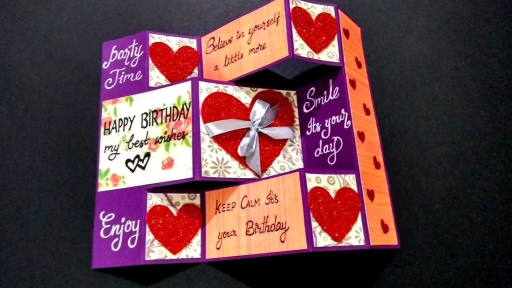 13 Handmade Birthday Card Ideas for Boyfriend Easy Step by Step Method